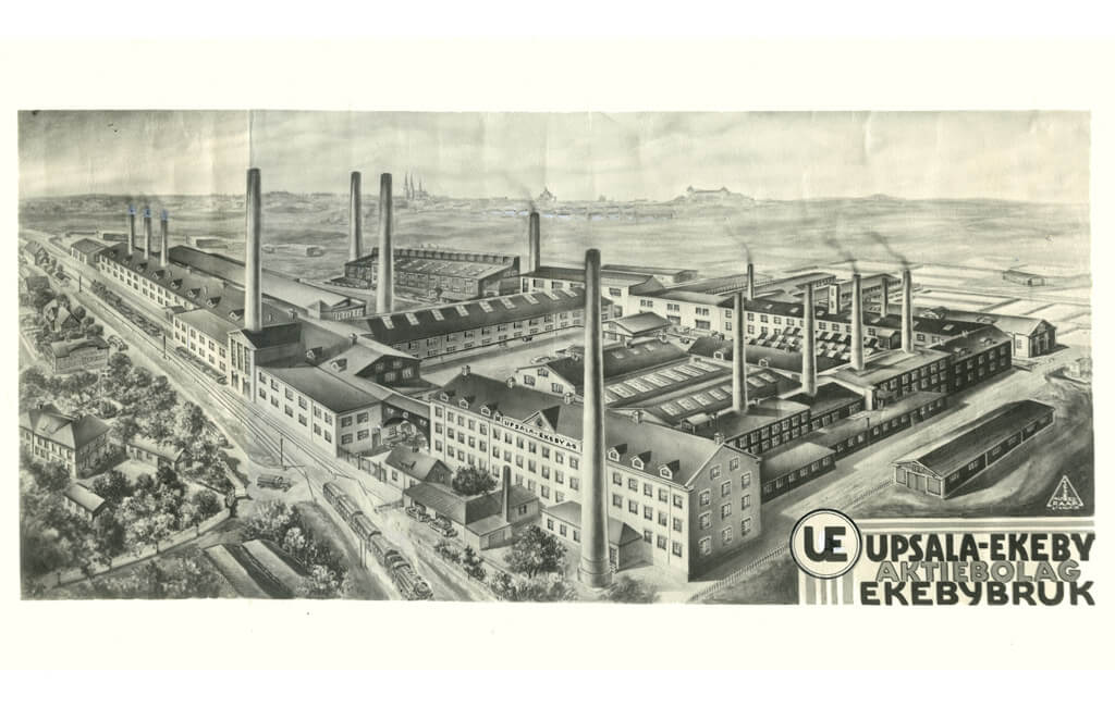 Historia Ekeby Bruk - fabriken